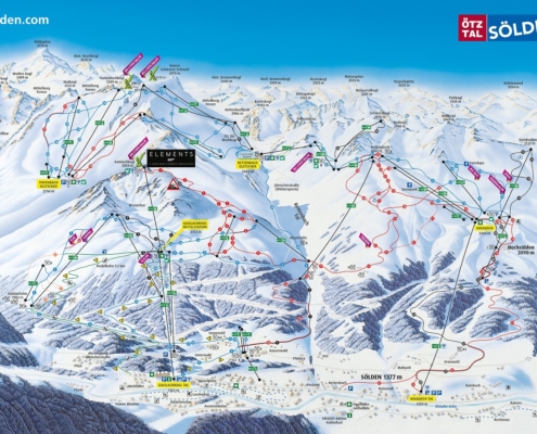 ゼルデンのスキーマップ