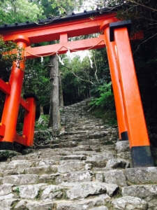 第5回　神倉神社　岩の階段