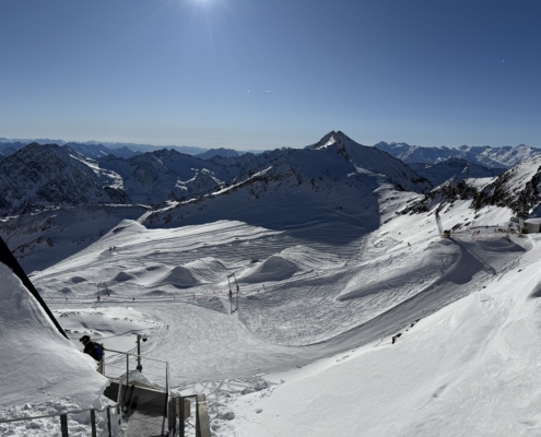 ストューバイ氷河スキーエリア