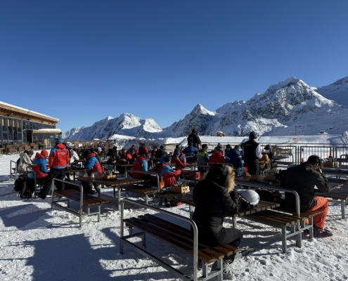 ストューバイ氷河スキーエリア